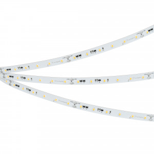 Лента IC-A60-10mm 24V Warm3000 (4.8 W/m, IP20, 2835, 20m) 040670, Стабилизированная лента 20 метров, светодиоды smd 2835, 60шт/м (1200шт на 20м), белая плата 10мм, скотч 3М. Цвет ТЕПЛЫЙ 3000K. Питание 24V, мощность 4.8 Вт/м (96 Вт на 20м), угол 120°, цветопередача CRI>80. Размеры 20000х10x1.5мм. Мин.отрезок 100мм, 6 шт