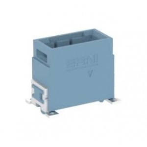 294646, Проводные клеммы и зажимы 2P 2.54MM MALE VERT SMT BACKPLANE BLUE