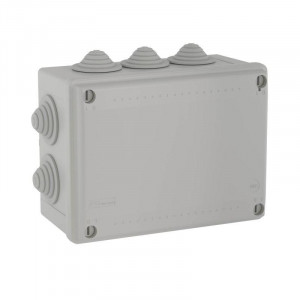 Коробка распределительная ОП 190х140х70мм IP55 10 каб. ввод 54100