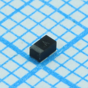F981A106MMA, ЧИП-конденсатор танталовый 10мкФ 10В типоразмер M ±20% (1.6 X 0.85 X 0.8мм) SMD 1608-09 7.5 Ом 125°C лента на катушке