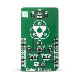 MIKROE-3213, Инструменты разработки оптического датчика Color 8 click