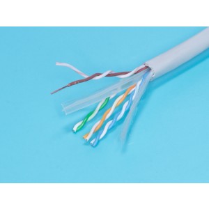UTP4-23R6, Кабель Витая пара 8 проводов, кат. 6, (PCnet),  бухта 305м, серый
