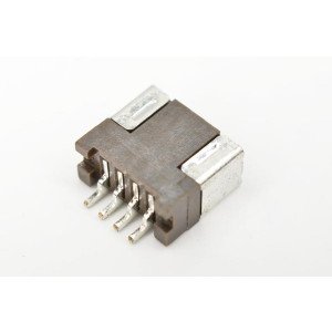 04FMS-1.0SP-TF(LF)(SN), Разъемы ФФК/ФПК Slide Lock 4 Двусторонние контакты/верхнее и нижнее соединение Поверхностный монтаж 1мм SMD, P = 1мм Разъемы FFC/FPC