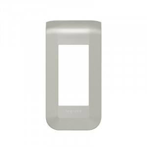 Рамка 1мод. Mosaic пластиковая алюм. 079301L