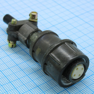 ОНЦ-РГ-09-4/14-Р12, Соединитель цилиндрический низкочастотный