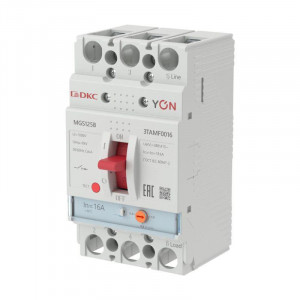 Выключатель автоматический MGS125 3P 12 8-16A 18kA YON MGS125B-3TAMF0016