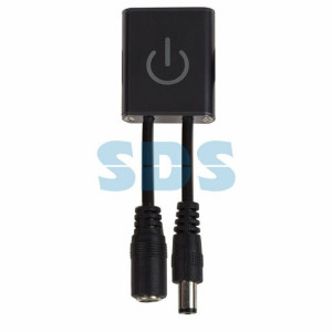 Сенсорный выключатель для светодиодной ленты, 5,5х2,1 мм, 12/24 В, 36/72 Вт, 3 А 143-105-3