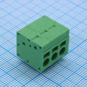 DG271R-5.0-03P-14-100A(H), Клеммник зажимной на плату