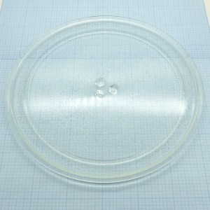 СВЧ Тарелка (стекло) D=325 мм, Поворотный столик (тарелка) для СВЧ-печи, диаметр=325мм