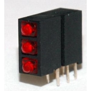 570-0100-112F, Светодиодные индикаторы для печатного монтажа CBI 2MM TRI LEVEL