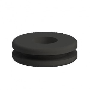 5114, Cable Mounting & Accessories Cut-out Hole 0.75 Thick 0.093 Grommet