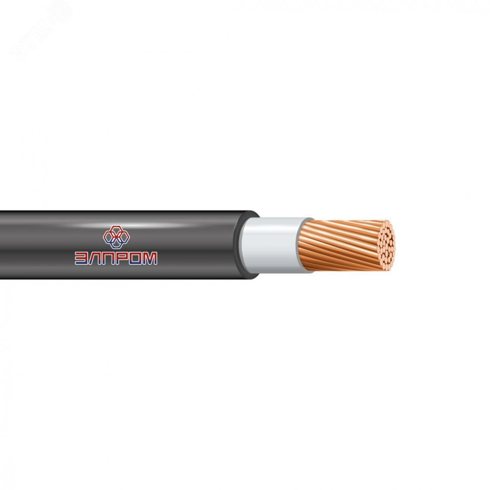 Изображение товара Кабель ВВГ нг(А)LS 1х50 0.66кВ белый для прокладки внутри и снаружи зданий