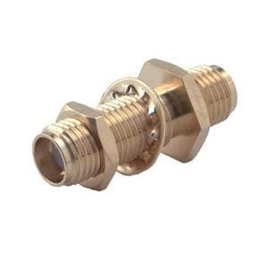 34_SMA-50-0-1/111_NH, РЧ адаптеры - внутрисерийные SMA jack(f) to SMA jack(f) bulkhead