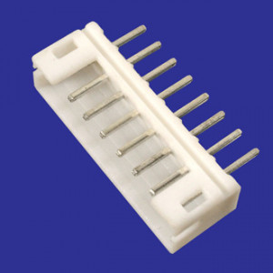 WB-08 (MW-8M)  PITCH 2.00MM, Разъем питания 8 контактов, вилка прямая на плату, шаг 2,00мм