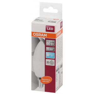 Лампа светодиодная LED Star Classic B 60 6.5W/840 6.5Вт свеча матовая 4000К нейтр. 4058075134140