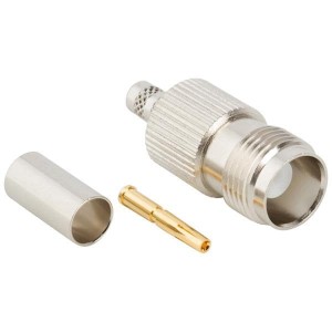 122373, РЧ соединители / Коаксиальные соединители TNC STRAIGHT CRIMP JACK RG-223 142