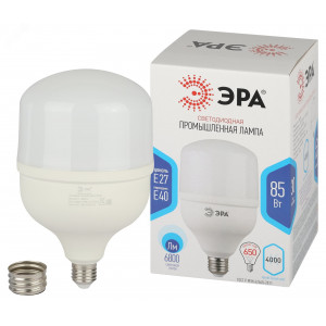 Лампа светодиодная высокомощная STD LED POWER T140-85W-4000-E27/E40 85Вт T140 колокол 4000К нейтр. бел. E27/E40 (переходник в компл.) 6800лм Б0032087