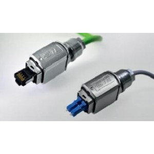 1-2120871-1, Модульные соединители / соединители Ethernet VARIANT14 JACK METAL RJ45,CAT6A,180 DEG