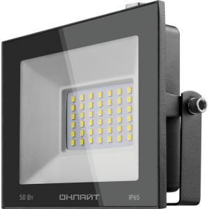 Прожектор светодиодный 71 660 OFL-50-6K-BL-IP65-LED 50Вт 6000К IP65 4000лм черн. 71660