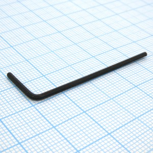 Шестигранник 350  SW 1,5,  шестигранник, форма С 6.3, выполнен из высококачественной хромованадиевой стали, полная закалка.