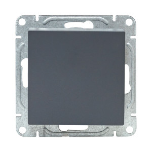 Механизм выключателя, одноклавишный, графит Эпика EKF UP1-SWG-10