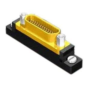 M83513/22-C02NW, Соединители D-Sub стандарта Mil  V/MNT PCB PIN CONN 21CNT .140"PCTAIL