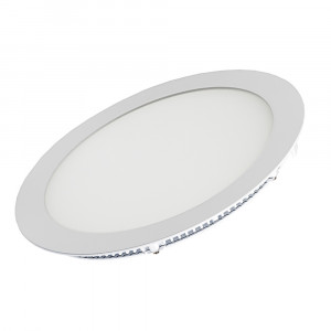 Светильник DL-225M-21W Warm White 020119, Тонкая панель 21Вт, белый круглый корпус. Цвет ТЕПЛЫЙ БЕЛЫЙ 3000K, св.поток 1575-1680лм, CRI(Ra)>80, угол 120°. Диаметр 225мм, высота корпуса 13мм, установка в отверстие 210 мм. Питание AC 230V, 21Вт, драйвер в комплекте (DC300mA, 55-65V).