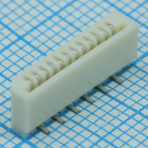 528081270, Соединитель FFC 12 контактов шаг 1мм SMD серия Easy-On™ лента на катушке