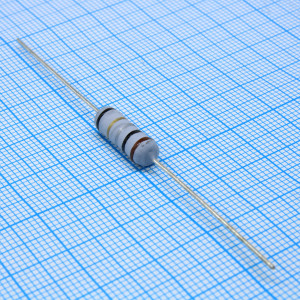 WR2000R1JBP075, Резистор проволочный постоянный 2Вт 0.1Ом ±5% ±300ppm/°C