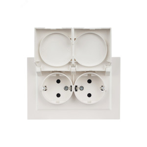 BRITE Роз. 2-я с кр. 16А в сб IP44 РСбш12-3-44-БрЖ жемч. BR-R26-16-44-K36-F