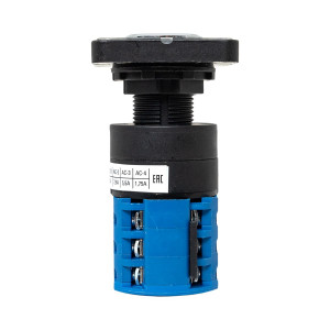 Переключатель кулачковый ПК-1-194 10А 4P с ключом для амперметра EKF PROxima