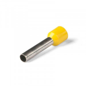 Наконечник штыревой втулочный изолированный НШВИ 6.0-18, Наконечник штыревой втулочный изолированный одинарный 
