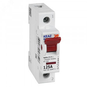Выключатель нагрузки модульный OptiDin BM63PL-1125-УХЛ3 (ВМ63PL)