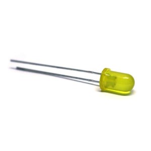 4301H7/7, Стандартные светодиоды - Сквозного монтажа YELLOW DIFFUSED BI-POLAR