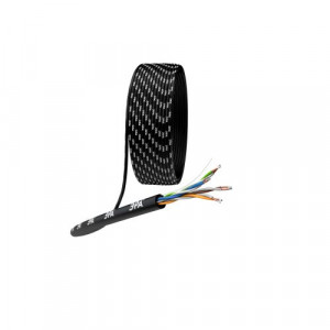 Кабель витая пара U/UTP кат.5E 4х2х24AWG solid CCA PE Outdoor Simple черн. (м) Б0044436
