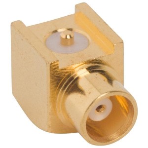 252149, РЧ соединители / Коаксиальные соединители MCX R/A RECEPTACLE PCB 50 OHM GOLD