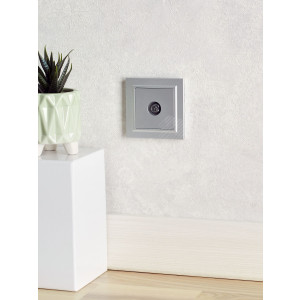 Рамка 1-м IP44 BRITE РУ-1-БрА-44 алюм. BR-M12-44-K47
