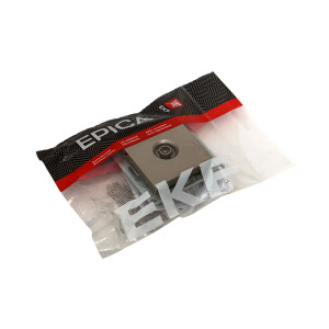 Механизм розетки TV, одиночная, шампань Эпика EKF UP1-SOC-TV-1