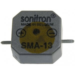 SMA-13-S, Пьезоизлучатель с генератором, SMD
