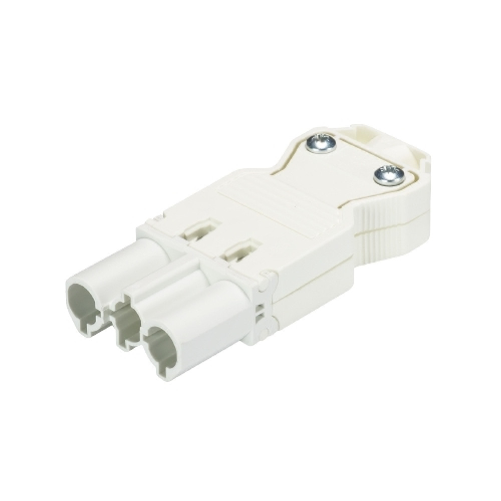 Изображение товара Разъем GST18i3S S1 ZR1 WS белый для кабелей 6.5-10 мм 3 полюса