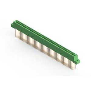 346-100-541-202, Стандартные краевые разъемы 100P .125" x .250" Green