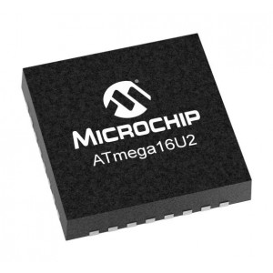 ATMEGA16U2-MU, Микроконтроллер 8-бит 16Кбайт Флэш-память 32QFN