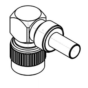 R143182000, РЧ соединители / Коаксиальные соединители TNC(M) R/A PLG CRP 5/50, 100P