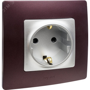 ETIKA Рамка 1 пост сливовая 672561