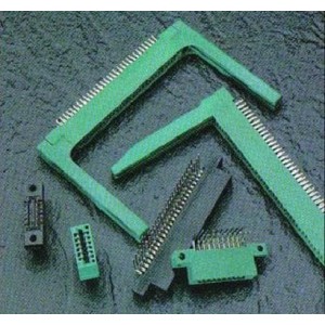 345-120-520-201, Стандартные краевые разъемы 120P DUAL .100X.200 GREEN