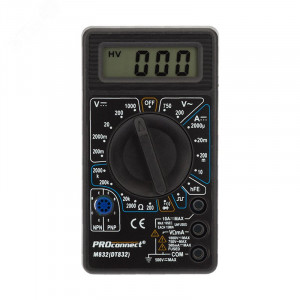 M838 DT838 13-3013, Мультиметр цифровой