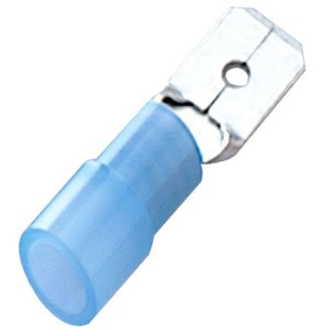EDNF14-187MB-Q, Клеммы Nylon Insulated Male Disconnect 187 Seri
