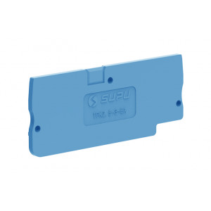 Торцевая крышка TPK2.5-3-BU-EA, Торцевая крышка, для клемм TPK2.5-3…, цвет: синий