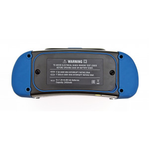 DT-6650 Тестер электроустановок многофункциональный, 6 функций тестирования: сопротивление изоляции, заземления, низкоомные сопротивления, напряжение, полное сопротивление контура, тест УЗО