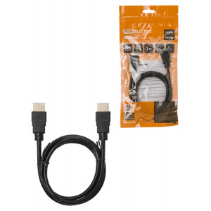 Кабель "АВК 1" HDMI - HDMI, v2.0, позолоченные контакты, 1 метр, SQ4040-0001